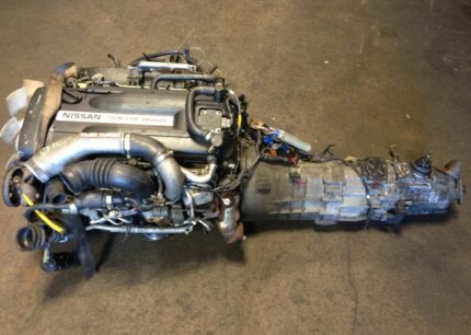 JDM NISSAN SKYLINE GTR RB26DETT R33 ENGINE WITH MT TRANSMISSION