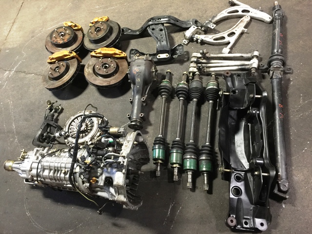IMG_2111.jpg JDM SUBARU STI SPEC-C DCCD TY856WB6JA TRANSMISSION BREMBO KIT - Image 1