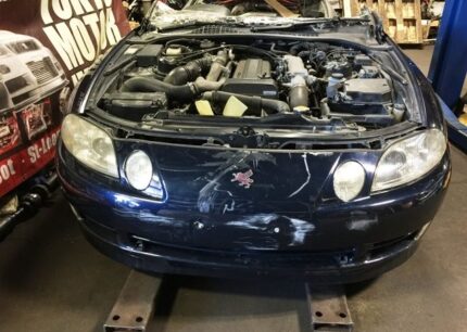 JDM TOYOTA SOARER 1JZGTTE FRONT CLIP RHD ENGINE R154 MT TRANSMISSION RWD HARNESS ECU