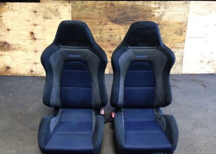 JDM MITSUBISHI LANCER EVOLUTION OEM RECARO SEATS CT9A EVO 8 PAIR