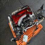 JDM NISSAN SKYLINE GTR RB26DETT TWIN TURBO ENGINE , R34 GTR BNR34 MOTOR RB26