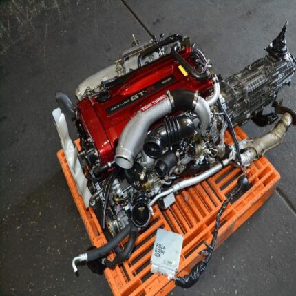 JDM NISSAN SKYLINE GTR RB26DETT TWIN TURBO ENGINE , R34 GTR BNR34 MOTOR RB26