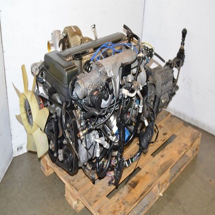 JDM-SUPRA-ENGINE-2JZ-GTE-VVTI-REAR.jpg JDM SUPRA ENGINE 2JZ GTE VVTI REAR SUMP 6SPEED GETRAG TRANS 2JZGTE - Image 1