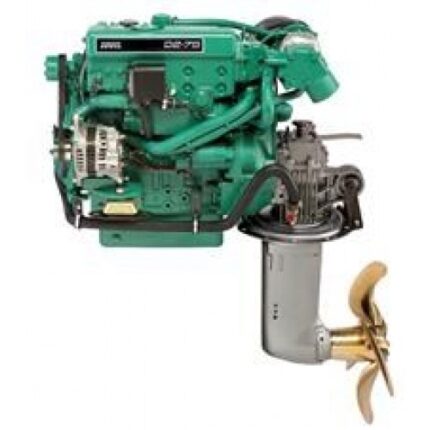 VOLVO PENTA D2-75 MARINE DIESEL ENGINE 75HP
