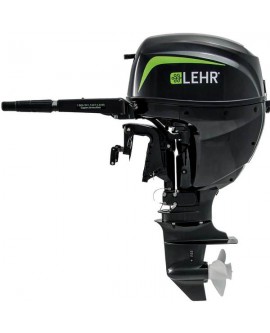 LEHR 15HP PROPANE POWERED OUTBOARD ENGINE, SHORT SHAFT, MANUAL START