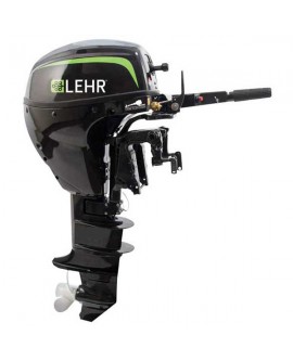LEHR 9.9HP PROPANE POWERED OUTBOARD ENGINE, LONG SHAFT, MANUAL START