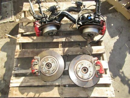 JDM 2002 2005 Honda Civic EP3 Type R Brembo Brakes Slotted Rotors Spindles EP3