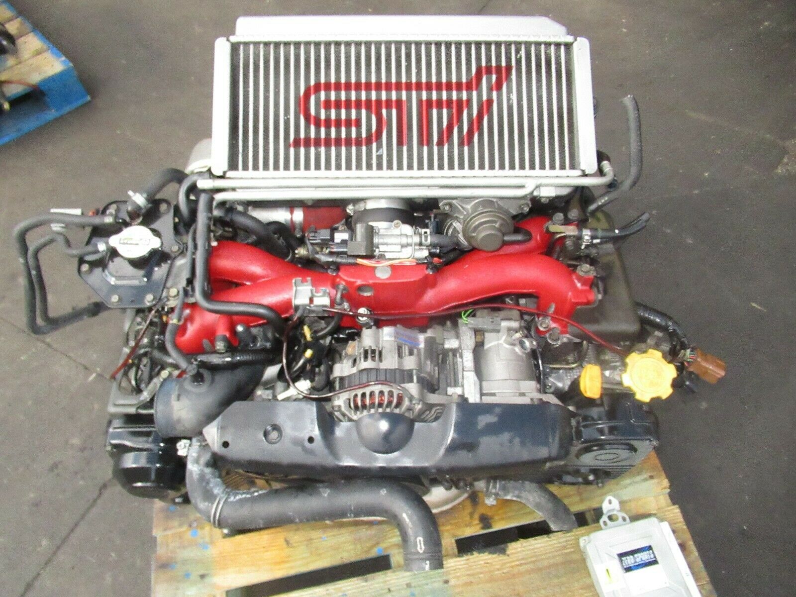 s-l1600-3-1-1.jpg JDM Subaru Impreza WRX STi V7 EJ207 2.0L Turbo Engine Intercooler Zero Sport Ecu - Image 1