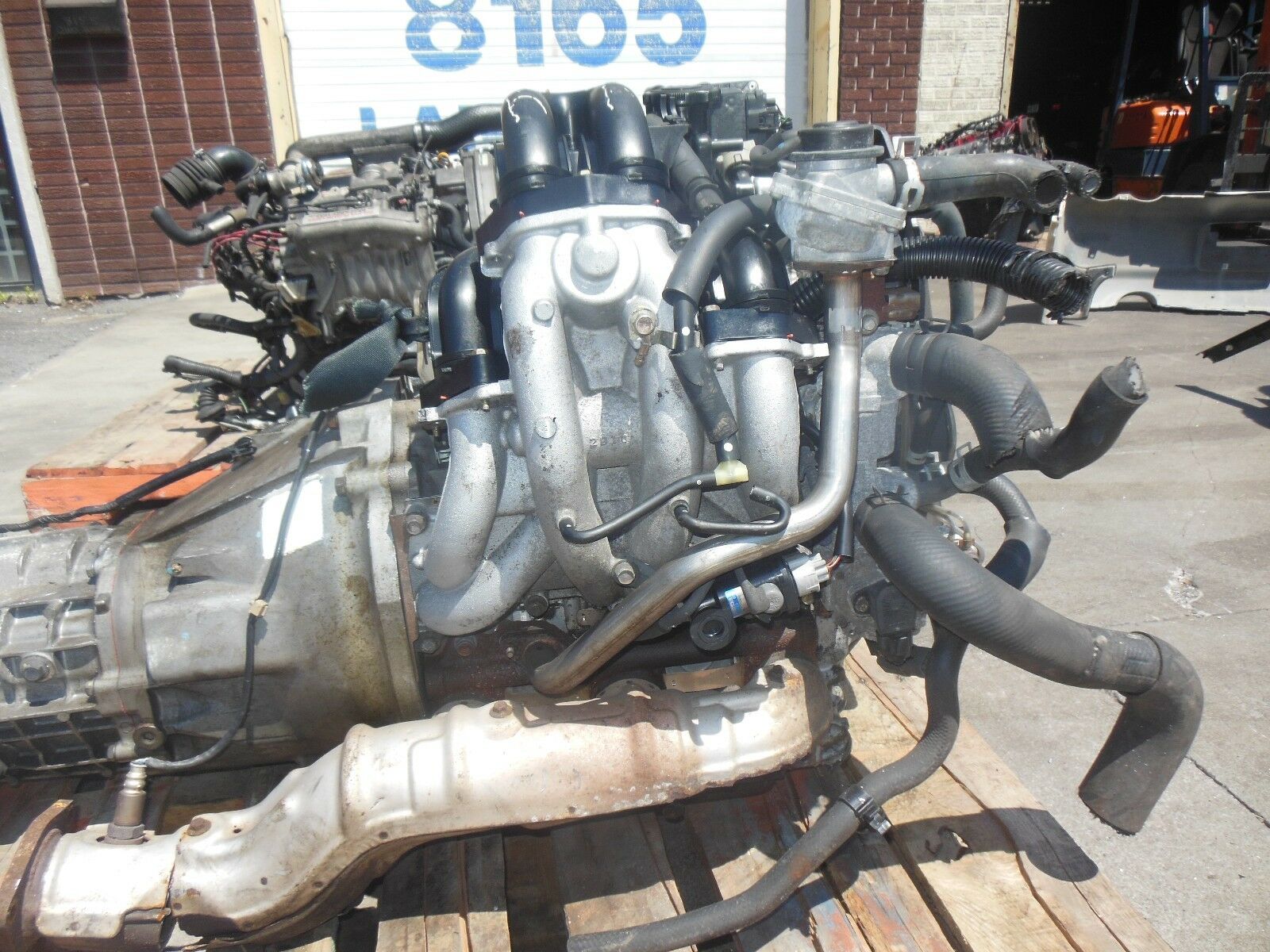 s-l1600-6-2.jpg JDM Mazda RX8 13B MSP Renesis Rotary Engine 6 Speed Manual RWD * NO COMPRESSION* - Image 1