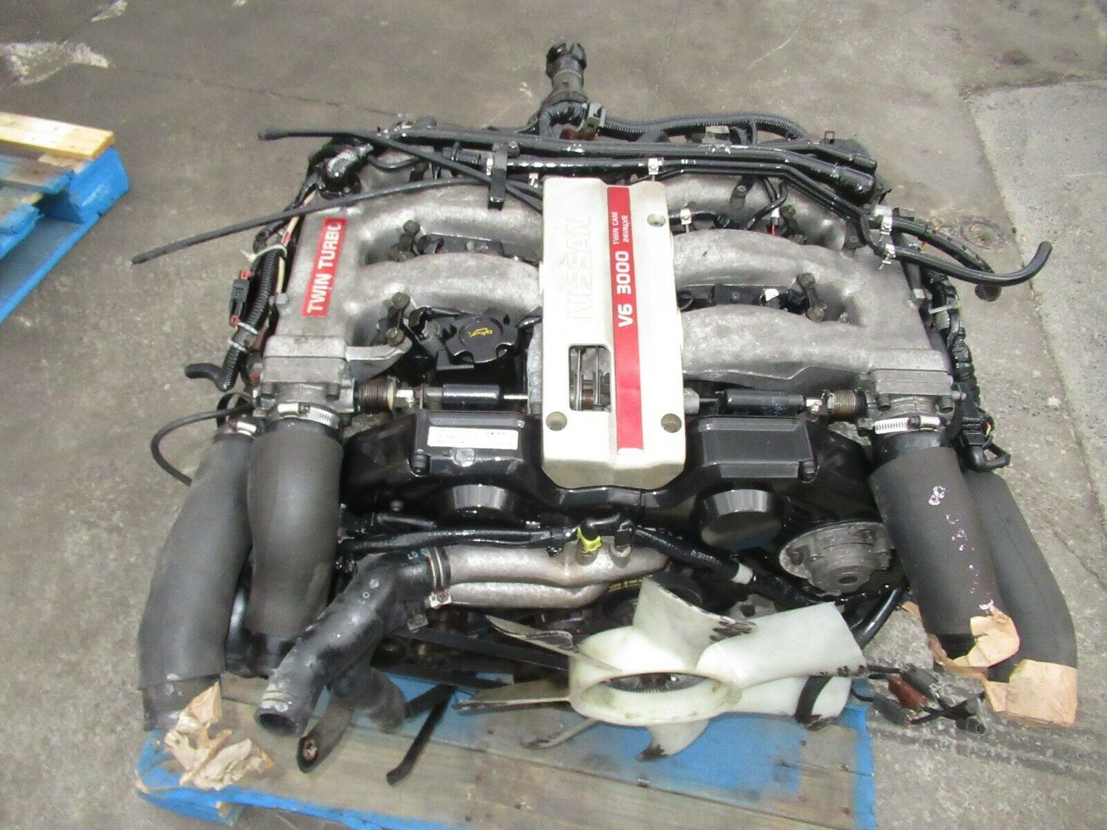 s-l1600-7-1-1.jpg Jdm Nissan 300zx VG30DETT Engine 300zx Twin Turbo Engine Automatic Transmission - Image 1